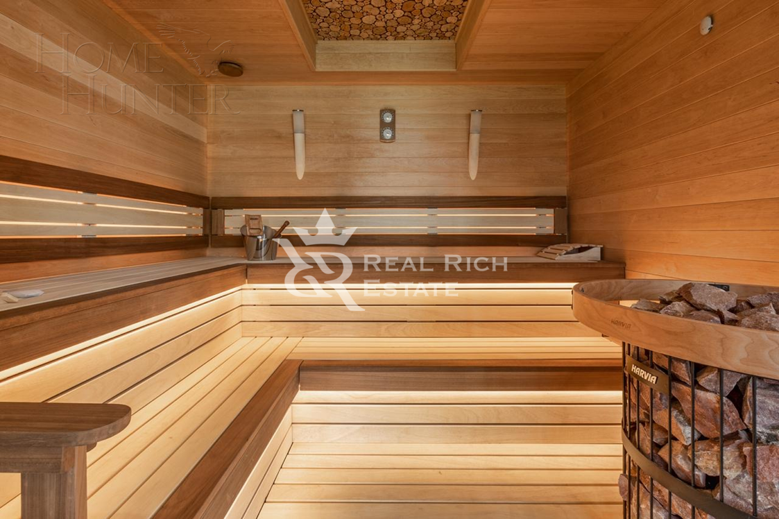 2-этажный коттедж 500 м² с отделкой