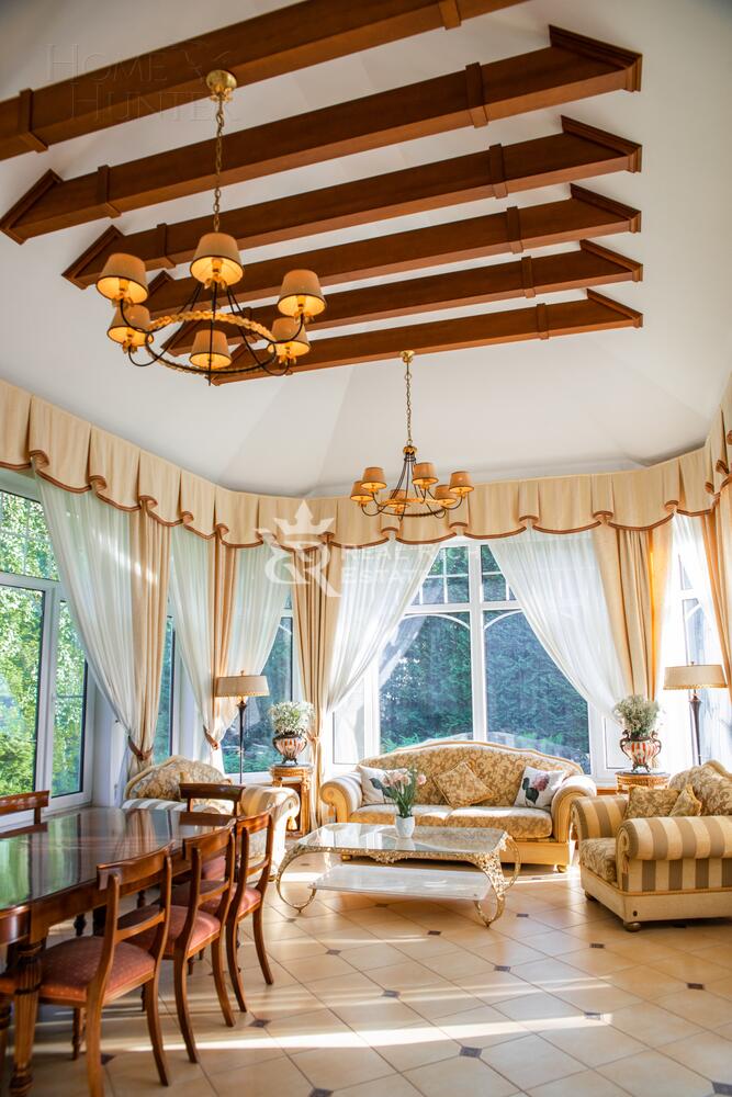 2-этажный коттедж 600 м² с отделкой