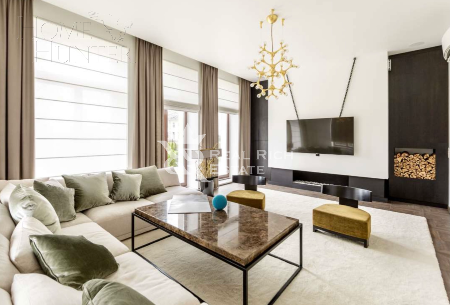 3-этажный коттедж 820 м² с отделкой