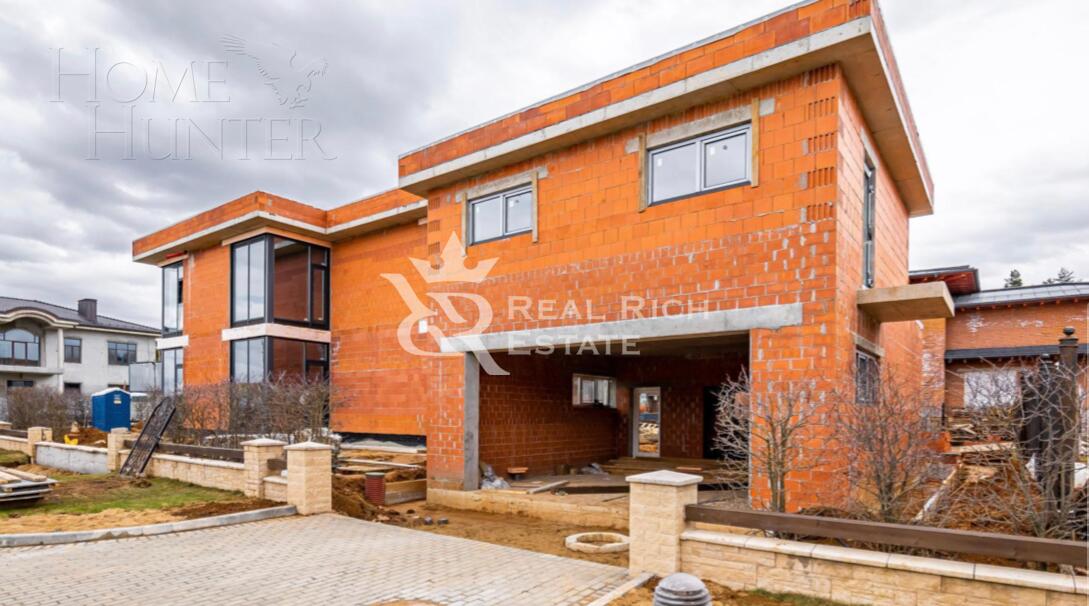 2-этажный коттедж 430 м² без отделки