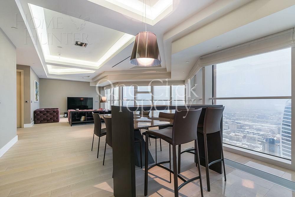 2-КОМН. АПАРТАМЕНТЫ С ОТДЕЛКОЙ 120.4 М² НА 51 ЭТАЖЕ