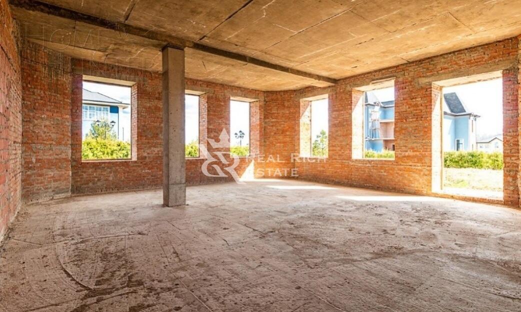 2-этажный коттедж 974 м² без отделки