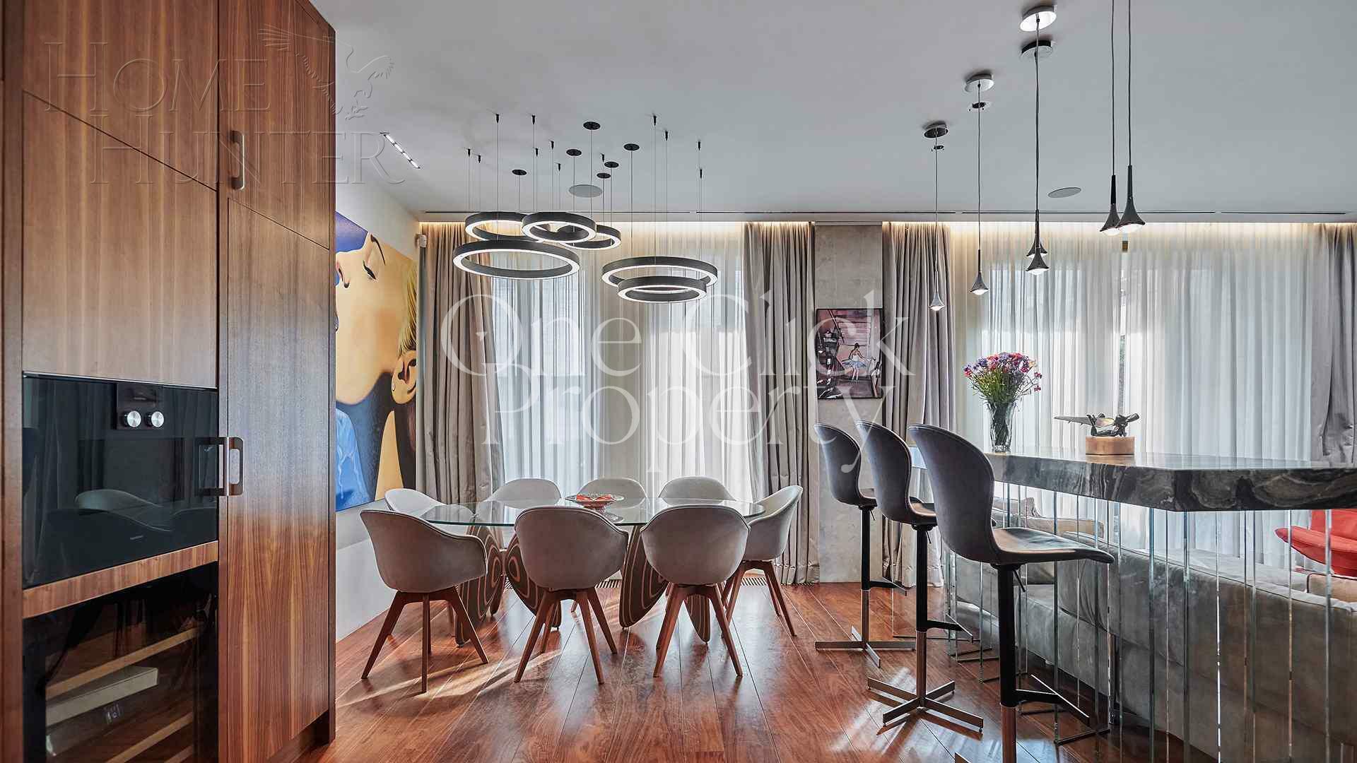 2-УРОВНЕВЫЙ ТАУНХАУС С ОТДЕЛКОЙ 173.8 М² НА 2 ЭТАЖЕ