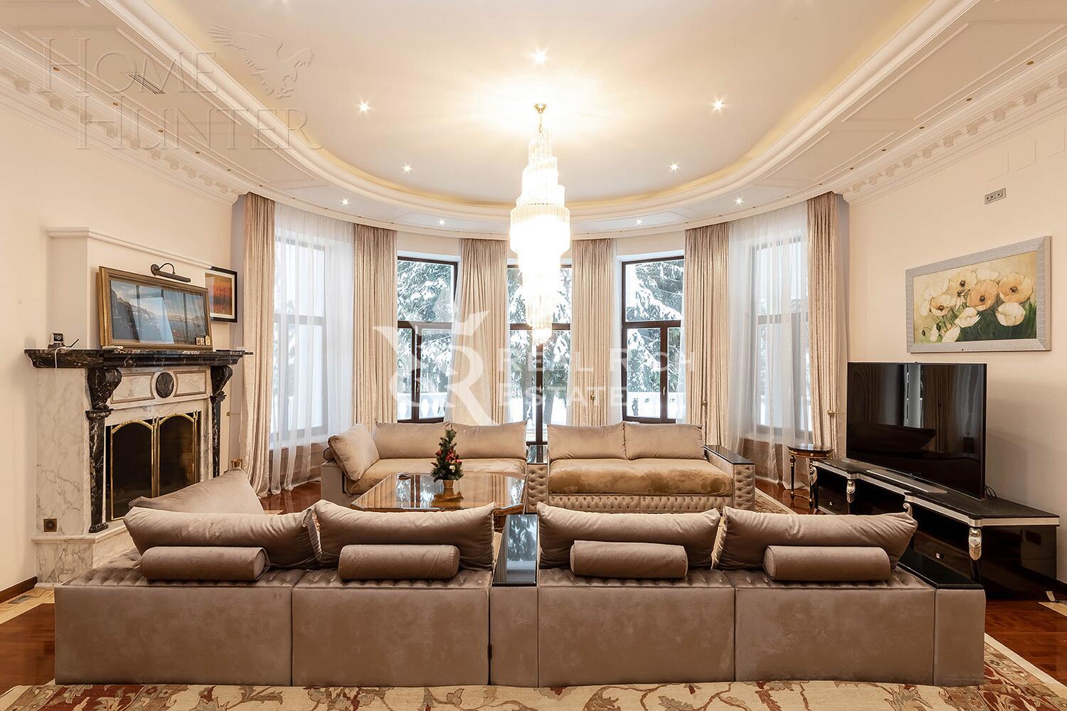 2-этажный коттедж 900 м² с отделкой