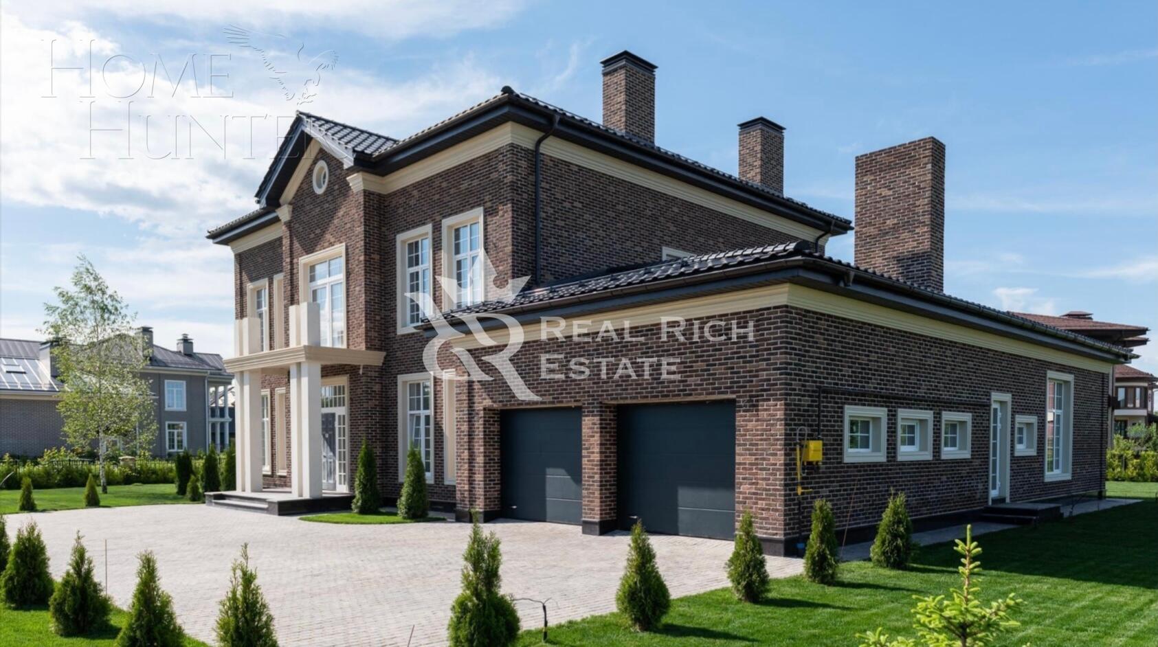 2-этажный коттедж 500 м² с отделкой