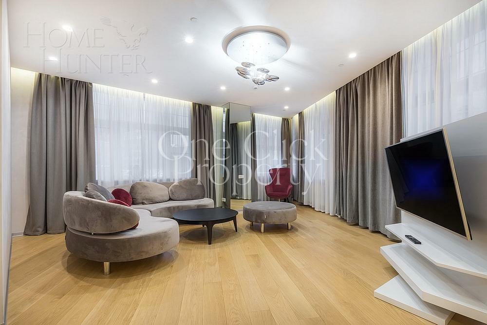 3-КОМН. АПАРТАМЕНТЫ С ОТДЕЛКОЙ 132.8 М² НА 5 ЭТАЖЕ