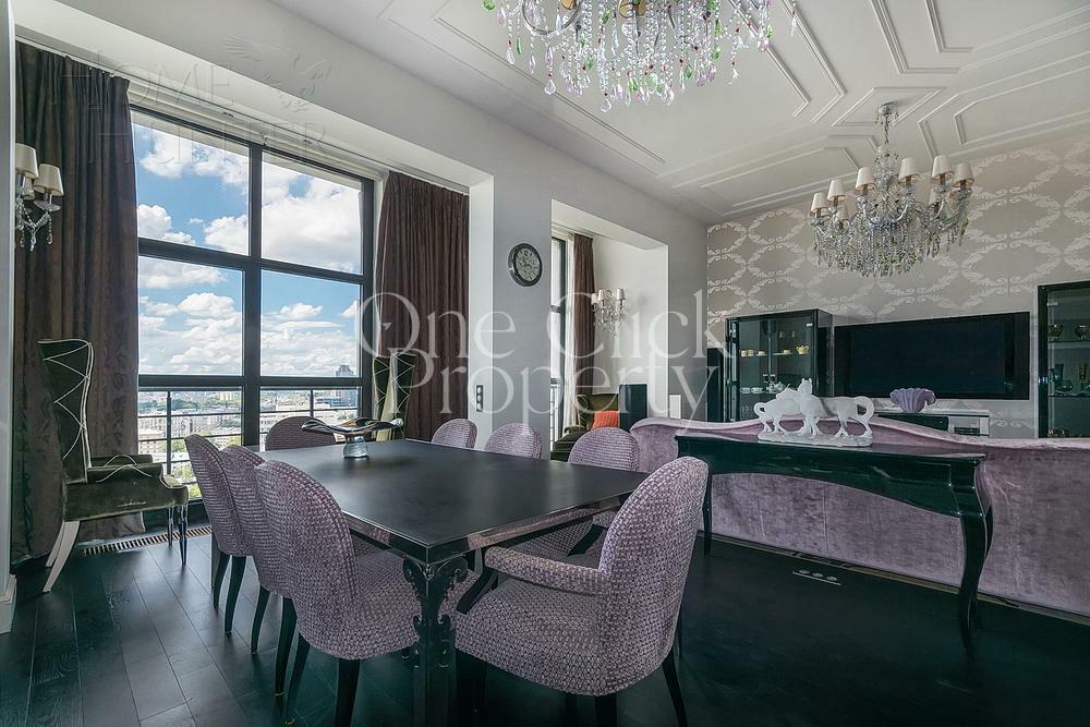 2-УРОВНЕВЫЙ ПЕНТХАУС С ОТДЕЛКОЙ 433.7 М² НА 18 ЭТАЖЕ