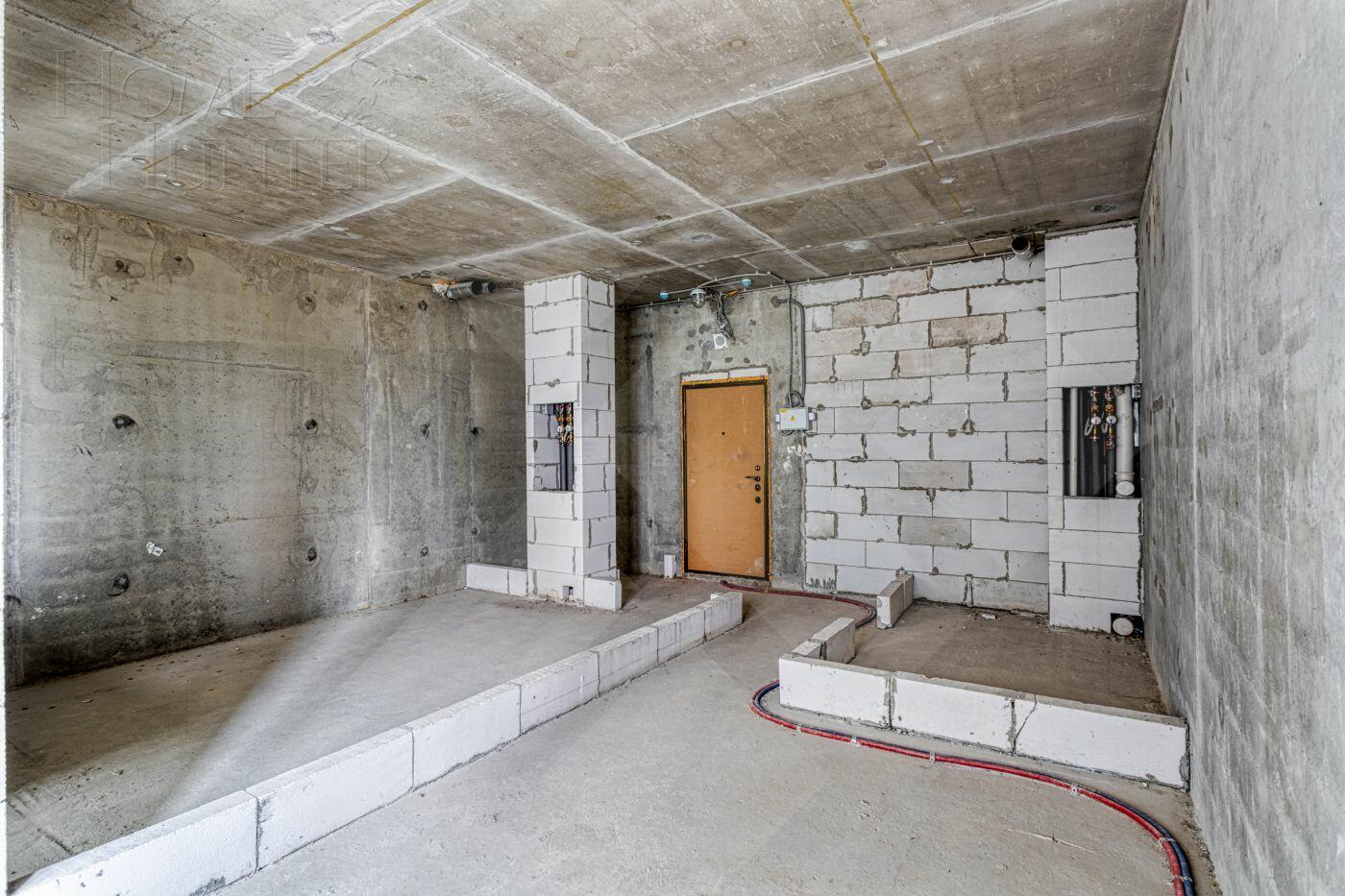 1-КОМН. АПАРТАМЕНТЫ БЕЗ ОТДЕЛКИ 39 М² НА 2 ЭТАЖЕ