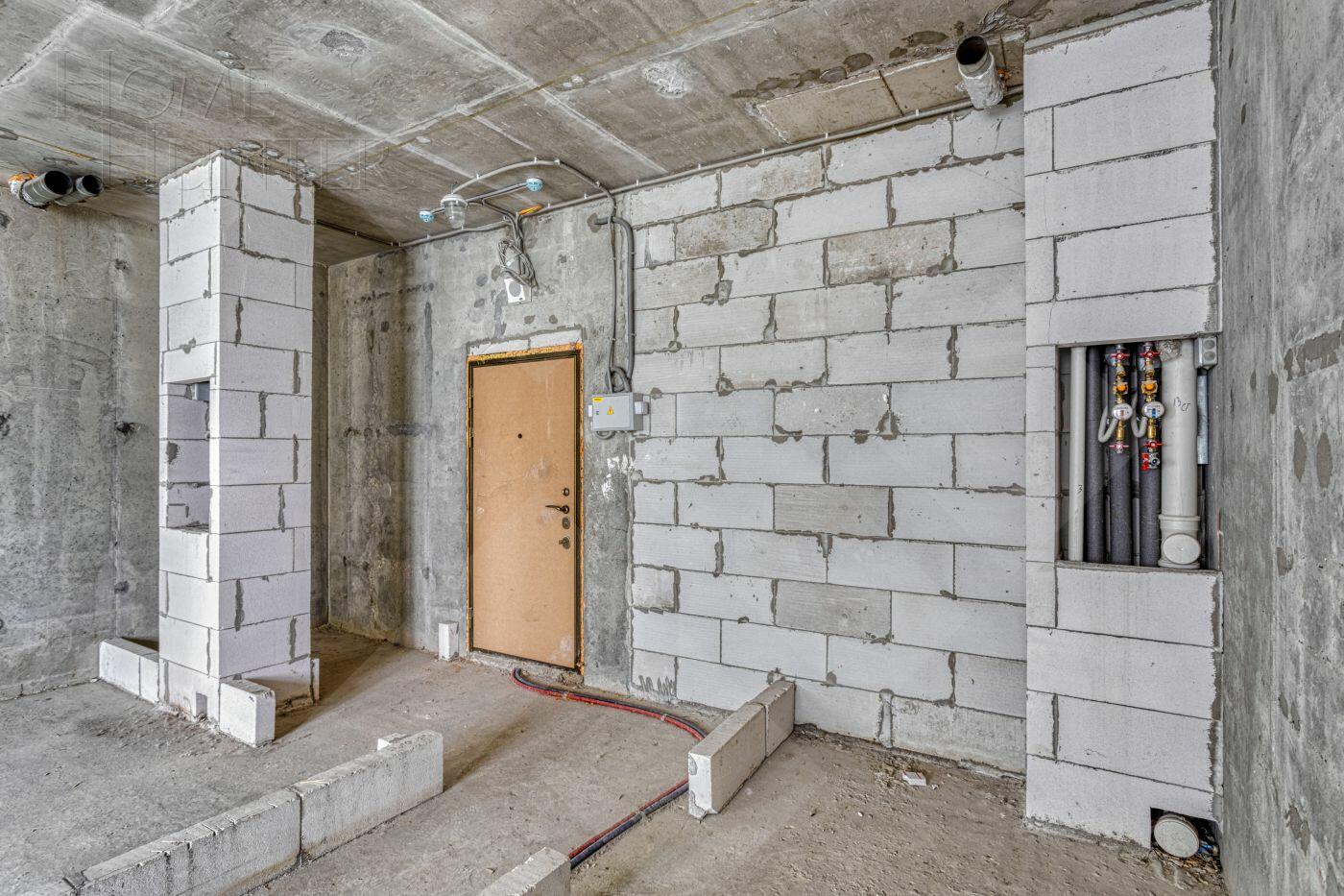 1-КОМН. АПАРТАМЕНТЫ БЕЗ ОТДЕЛКИ 39 М² НА 2 ЭТАЖЕ