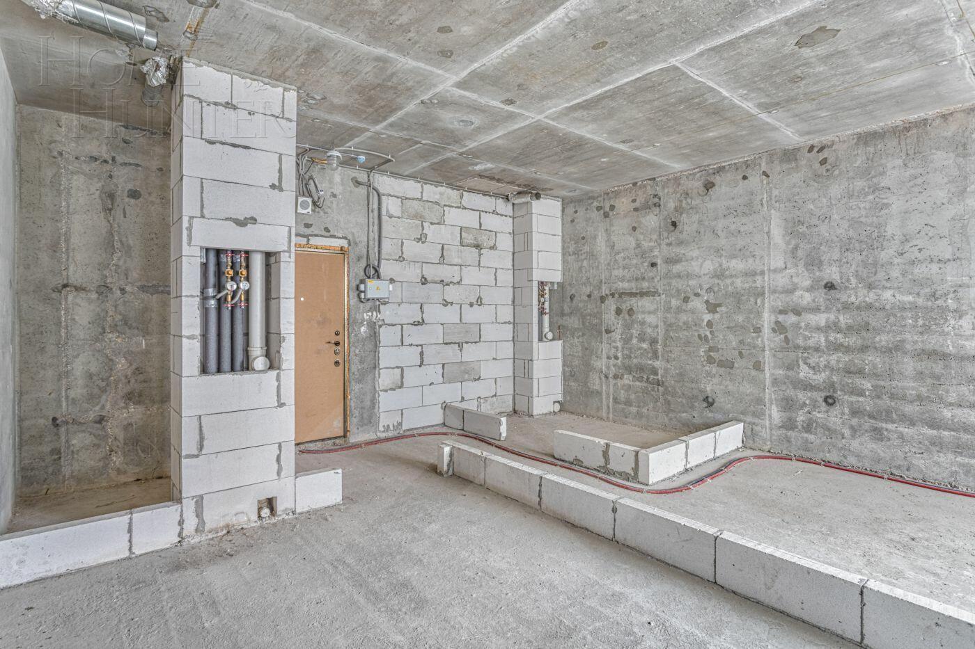 1-КОМН. АПАРТАМЕНТЫ БЕЗ ОТДЕЛКИ 39 М² НА 2 ЭТАЖЕ