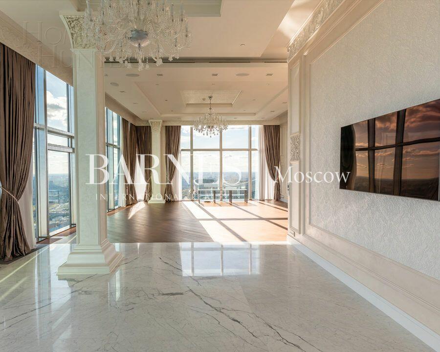 3-КОМН. АПАРТАМЕНТЫ С ОТДЕЛКОЙ 269 М² НА 69 ЭТАЖЕ