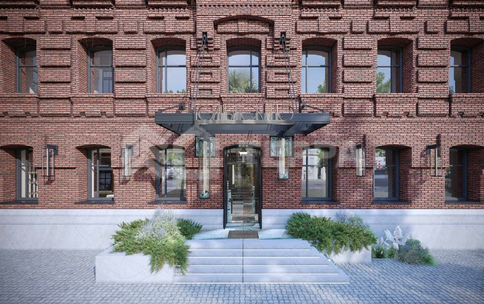 1-КОМН. АПАРТАМЕНТЫ БЕЗ ОТДЕЛКИ 39 М² НА 2 ЭТАЖЕ