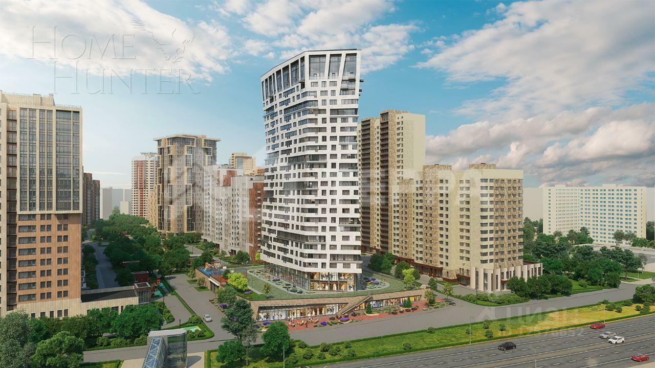 4-КОМН. КВАРТИРА БЕЗ ОТДЕЛКИ 132 М² НА 19 ЭТАЖЕ