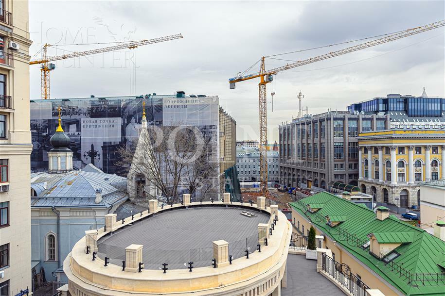 7-КОМН. ПЕНТХАУС БЕЗ ОТДЕЛКИ 392.1 М² НА 5 ЭТАЖЕ