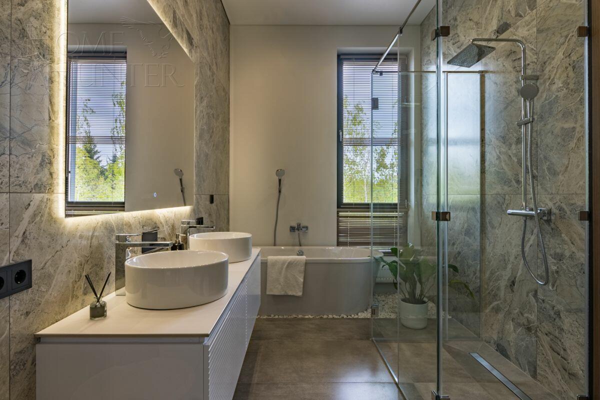 2-этажный коттедж 261 м² с отделкой