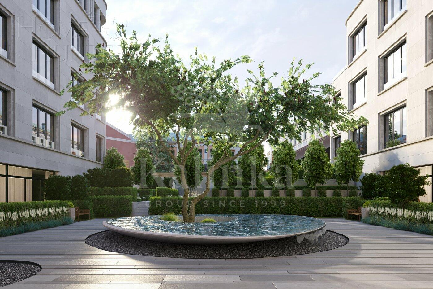 3-КОМН. АПАРТАМЕНТЫ БЕЗ ОТДЕЛКИ 146.8 М² НА 2 ЭТАЖЕ