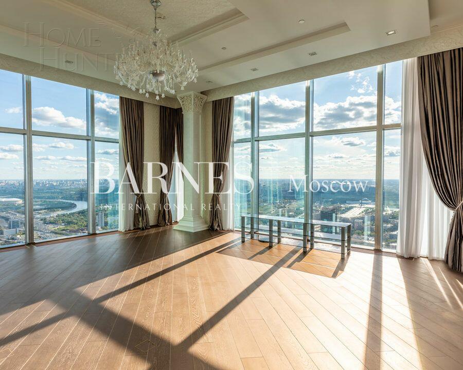 3-КОМН. АПАРТАМЕНТЫ С ОТДЕЛКОЙ 269 М² НА 69 ЭТАЖЕ