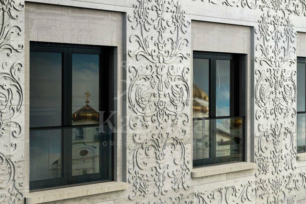 3-КОМН. АПАРТАМЕНТЫ БЕЗ ОТДЕЛКИ 146.8 М² НА 2 ЭТАЖЕ