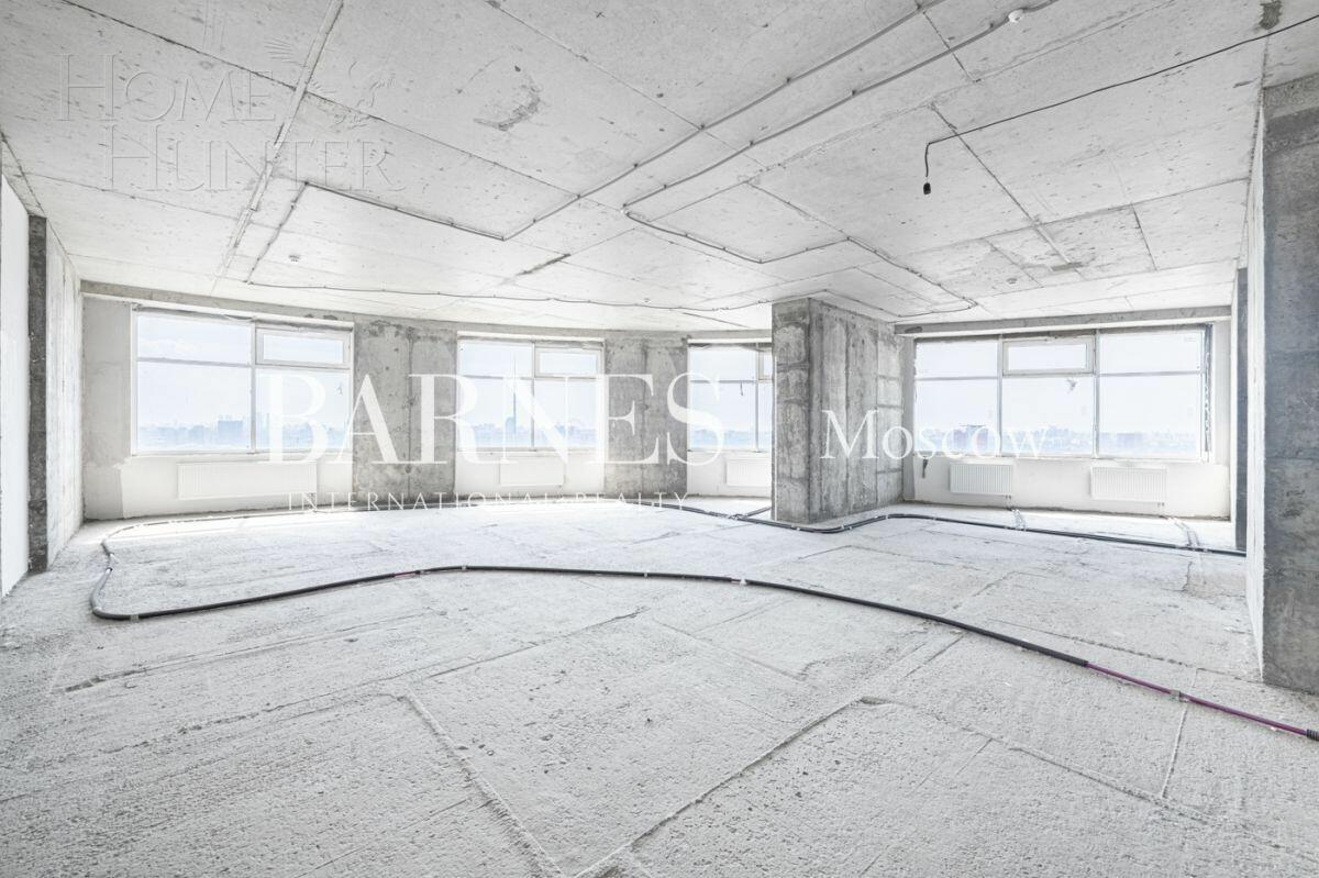 4-КОМН. КВАРТИРА БЕЗ ОТДЕЛКИ 167 М² НА 36 ЭТАЖЕ