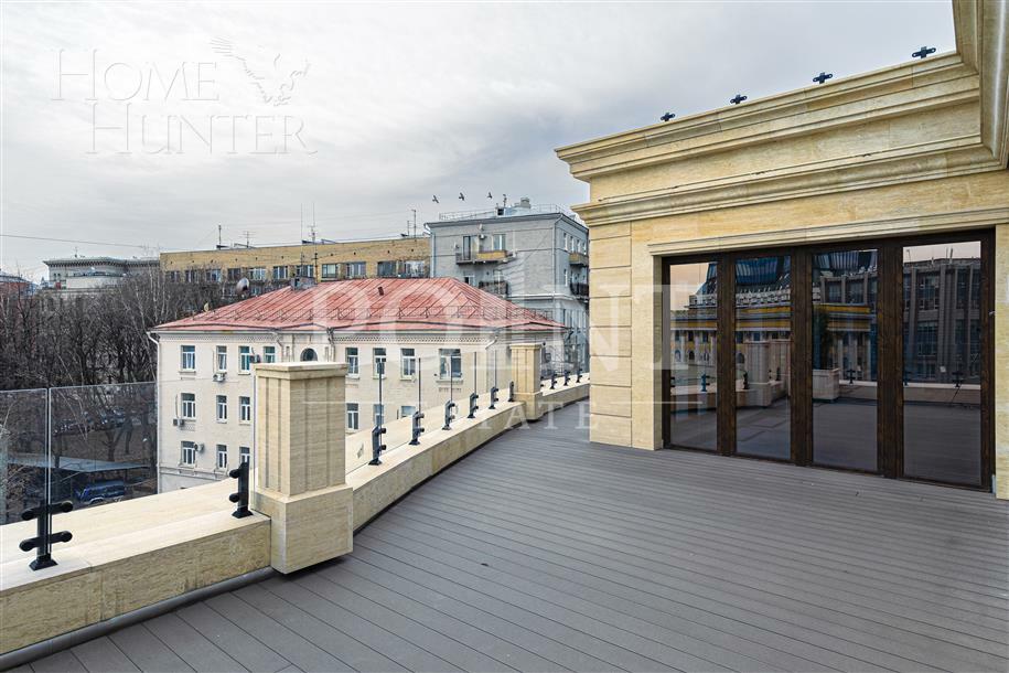 7-КОМН. ПЕНТХАУС БЕЗ ОТДЕЛКИ 392.1 М² НА 5 ЭТАЖЕ