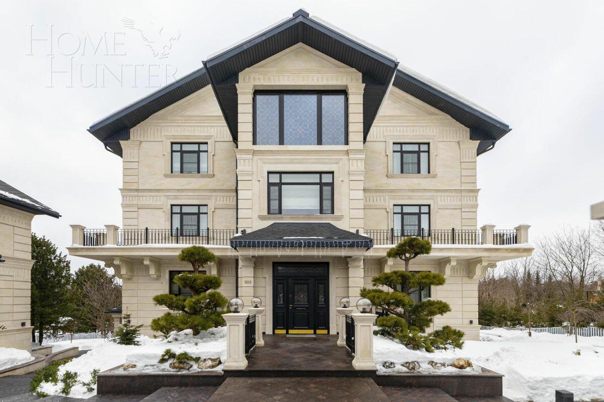 3-этажный коттедж 1 100 м² с отделкой