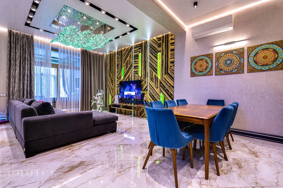 3-этажный таунхаус 410 м² с отделкой