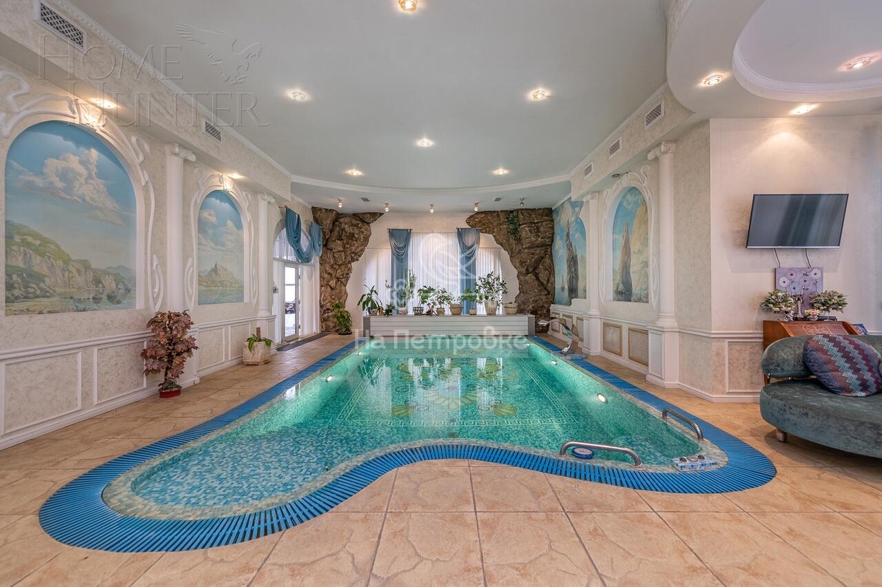 2-этажный коттедж 630 м² с отделкой