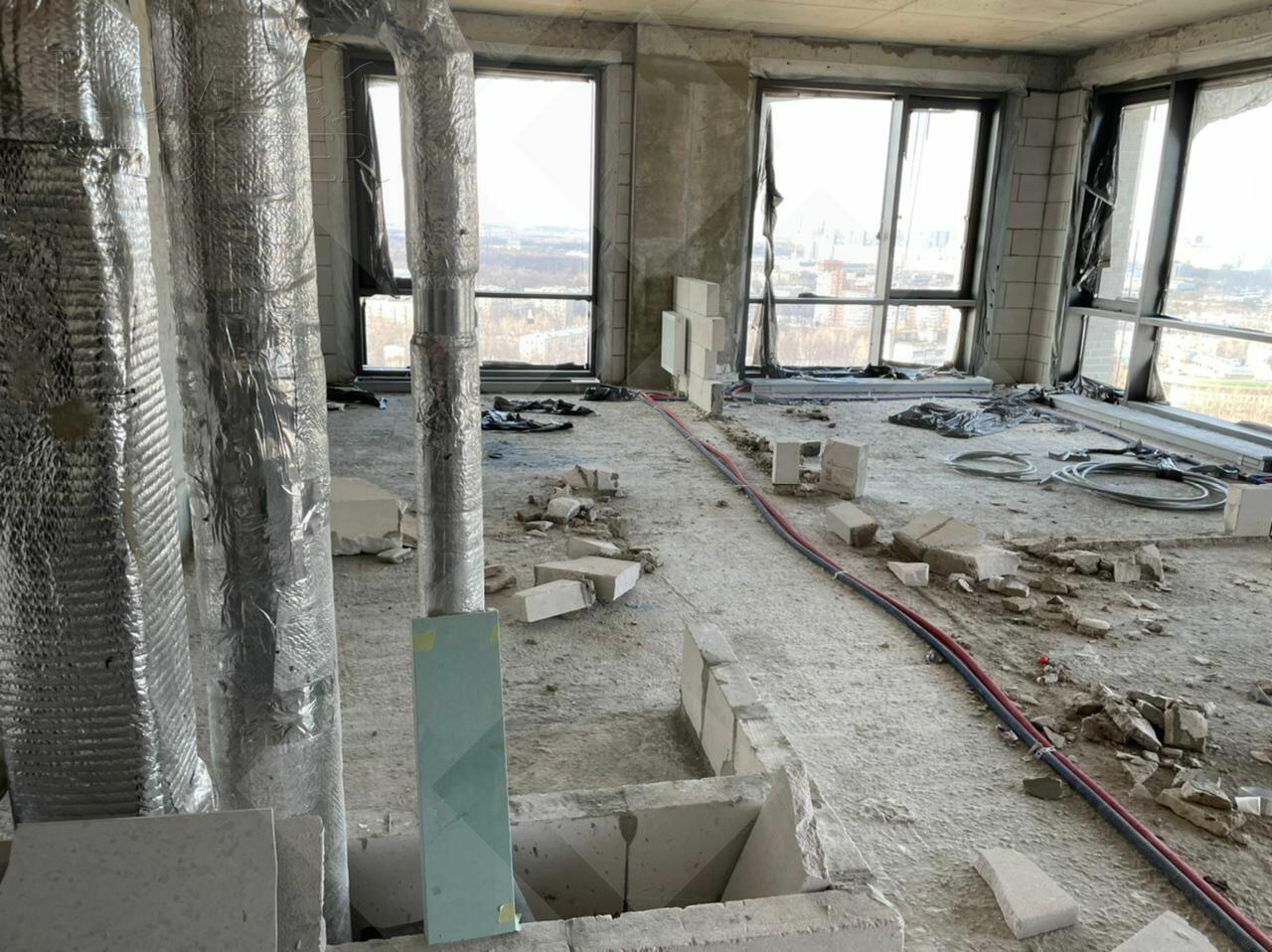 3-КОМН. КВАРТИРА БЕЗ ОТДЕЛКИ 72 М² НА 25 ЭТАЖЕ