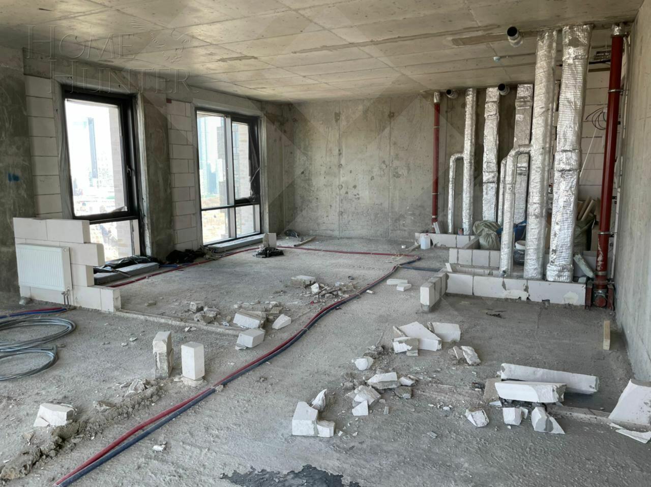 3-КОМН. КВАРТИРА БЕЗ ОТДЕЛКИ 72 М² НА 25 ЭТАЖЕ