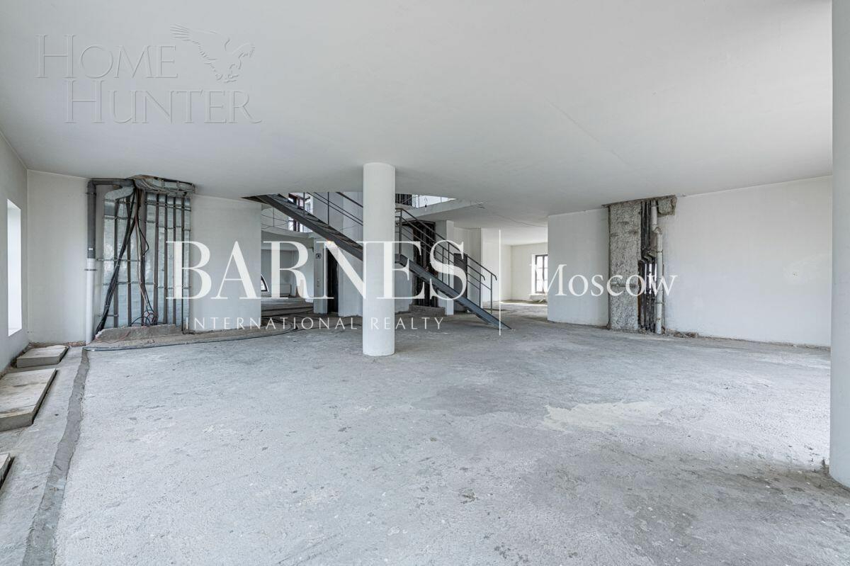 2-УРОВНЕВЫЙ ПЕНТХАУС БЕЗ ОТДЕЛКИ 640 М² НА 7 ЭТАЖЕ