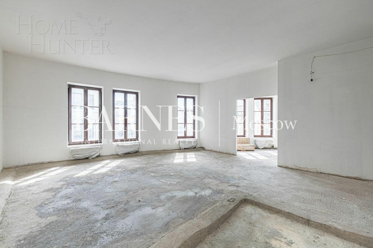 2-УРОВНЕВЫЙ ПЕНТХАУС БЕЗ ОТДЕЛКИ 640 М² НА 7 ЭТАЖЕ