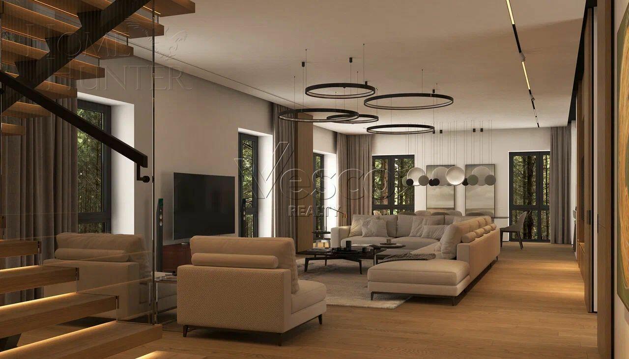 2-этажный коттедж 793 м² без отделки