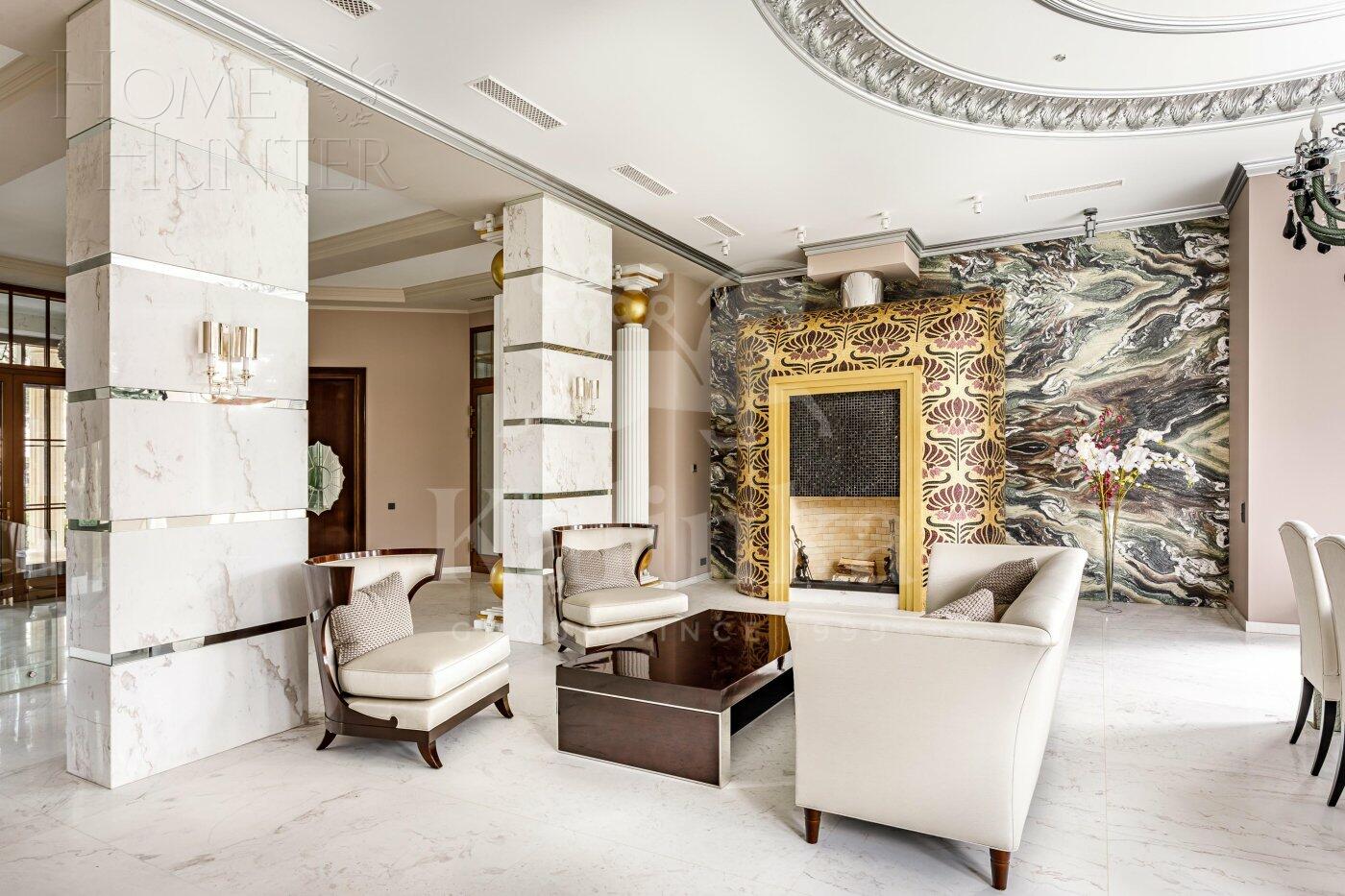 2-этажный коттедж 1 400 м² с отделкой