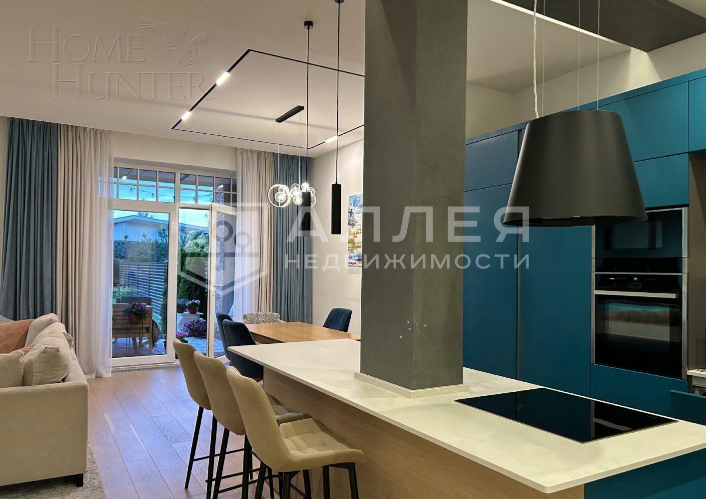 2-этажный таунхаус 520 м² с отделкой