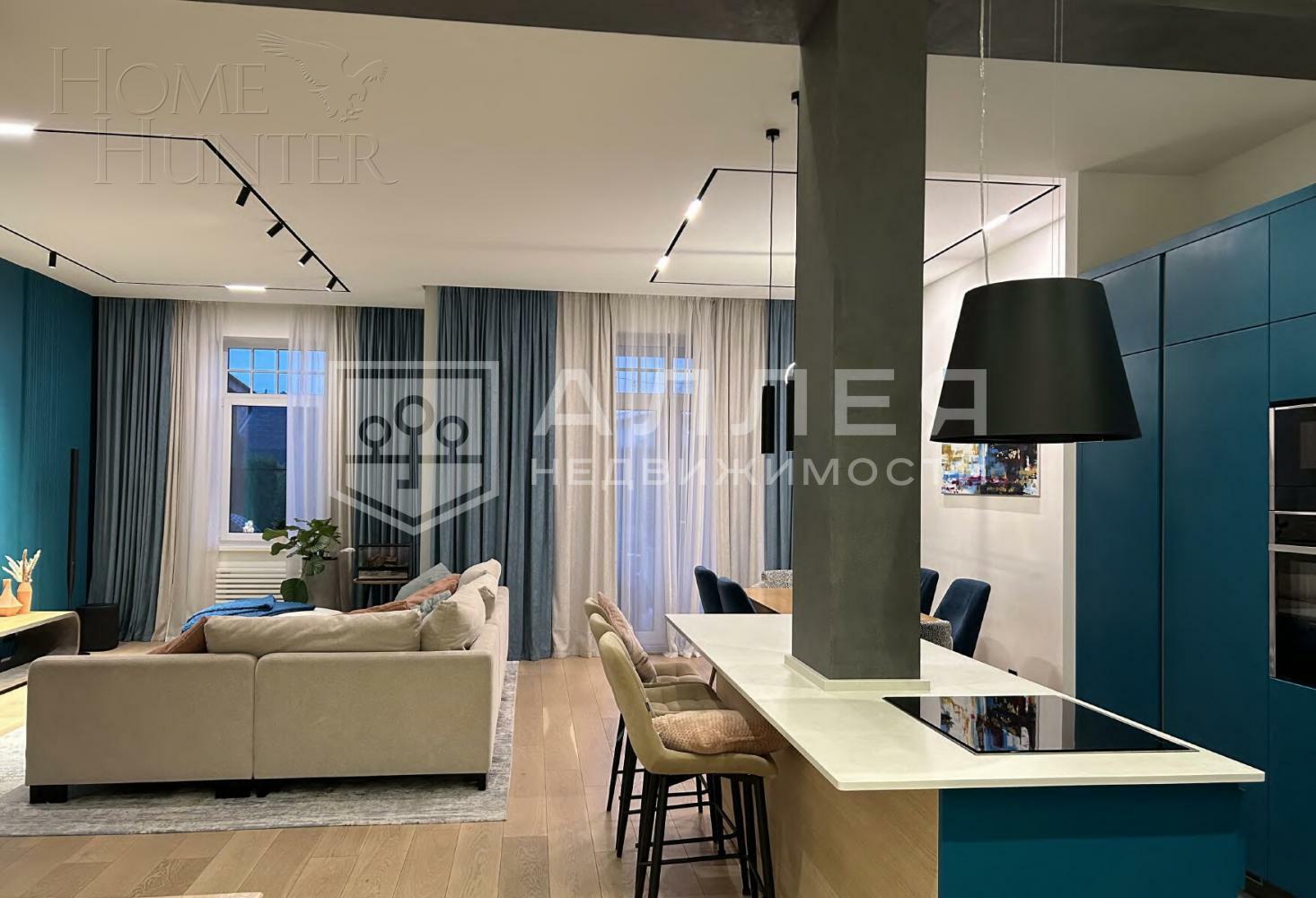 2-этажный таунхаус 520 м² с отделкой