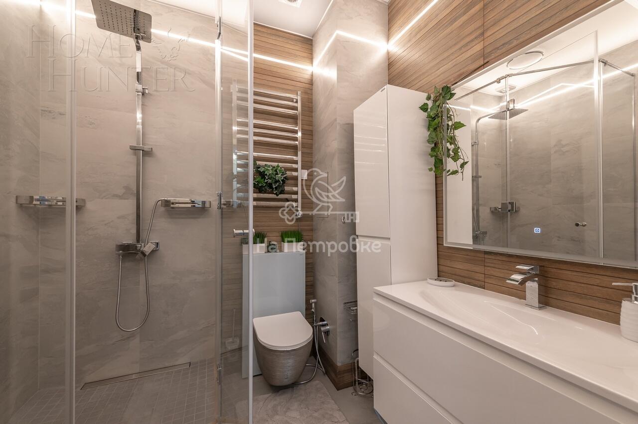 2-КОМН. КВАРТИРА С ОТДЕЛКОЙ 53.1 М² НА 20 ЭТАЖЕ