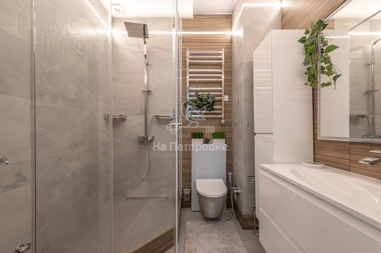 2-КОМН. КВАРТИРА С ОТДЕЛКОЙ 53.1 М² НА 20 ЭТАЖЕ