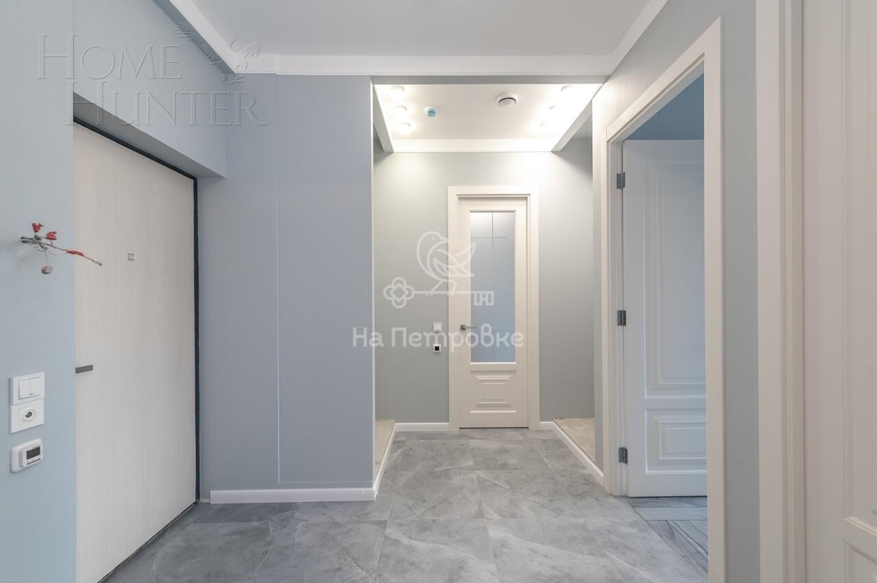 2-КОМН. КВАРТИРА С ОТДЕЛКОЙ 53.1 М² НА 20 ЭТАЖЕ