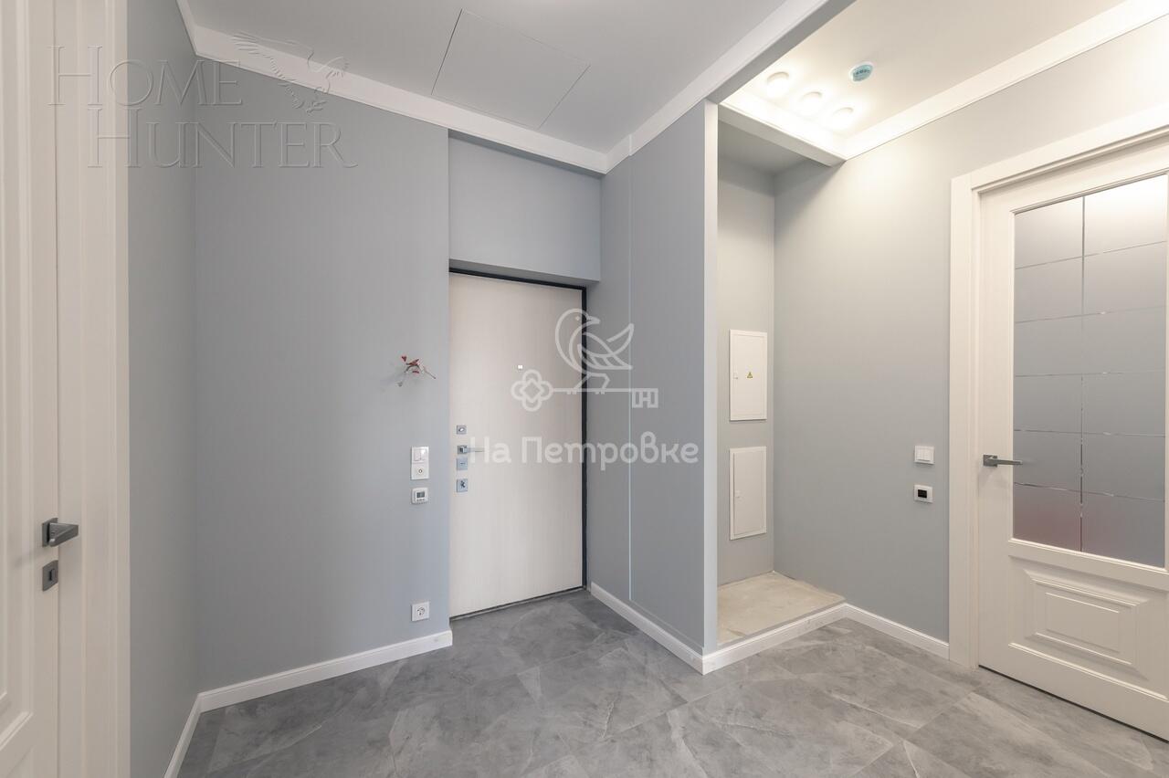 2-КОМН. КВАРТИРА С ОТДЕЛКОЙ 53.1 М² НА 20 ЭТАЖЕ