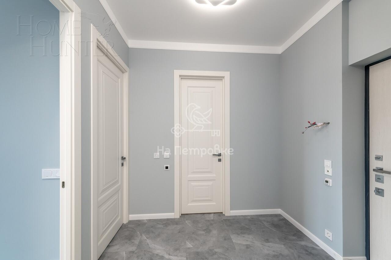 2-КОМН. КВАРТИРА С ОТДЕЛКОЙ 53.1 М² НА 20 ЭТАЖЕ