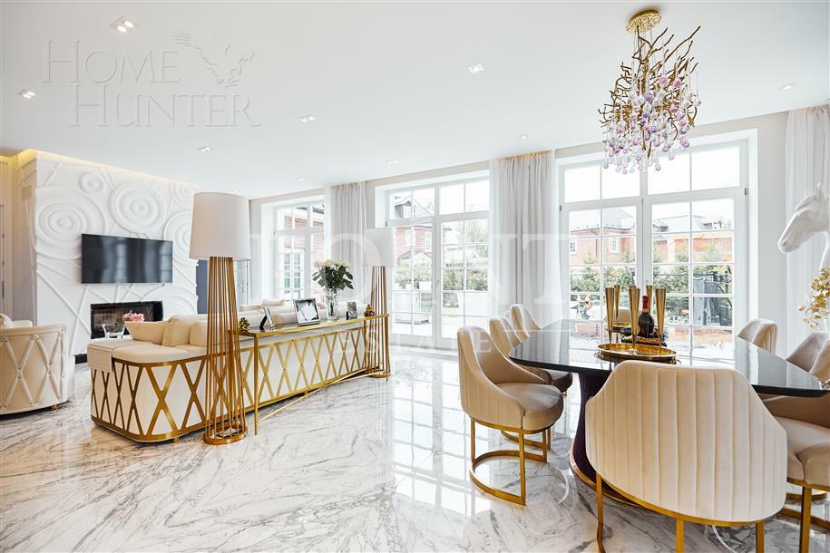 3-этажный коттедж 550 м² с отделкой