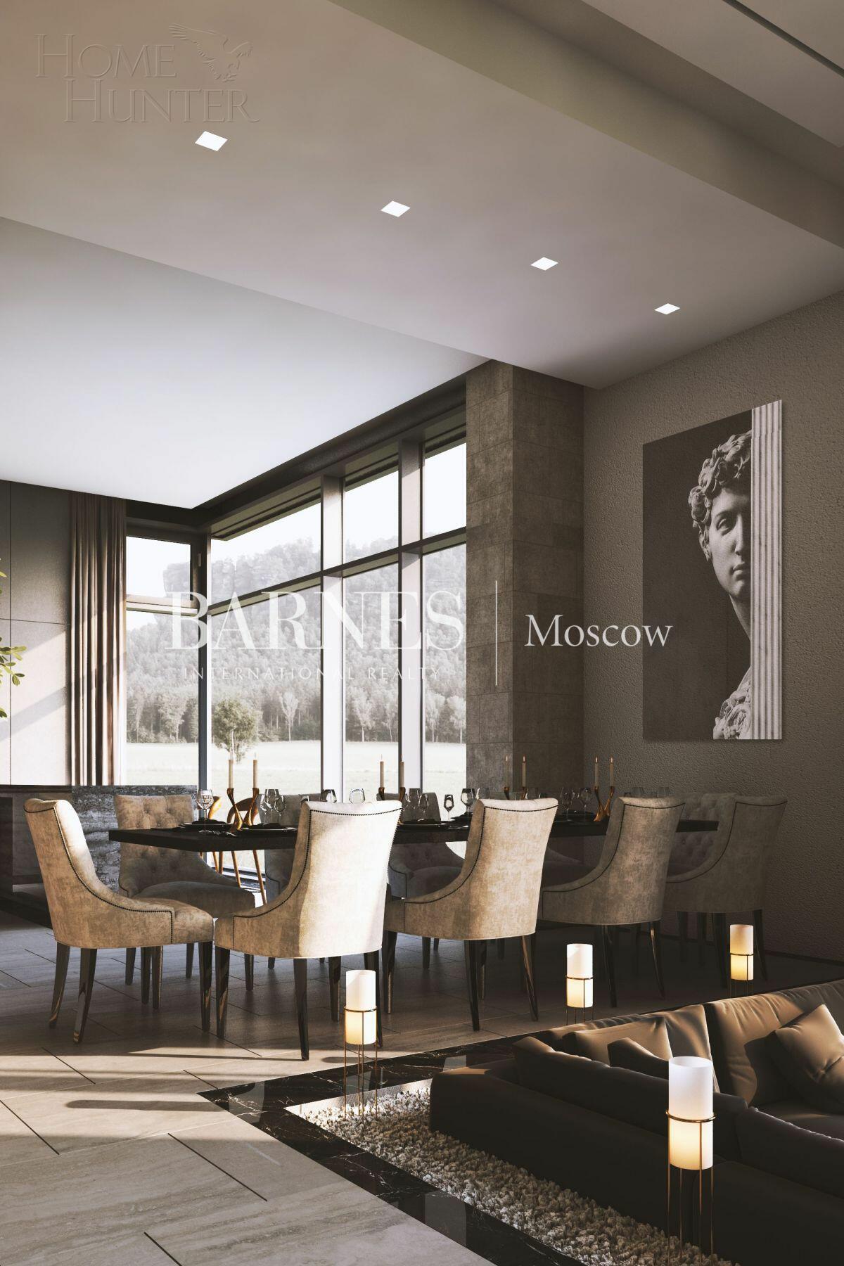 2-этажный коттедж 458 м² с отделкой