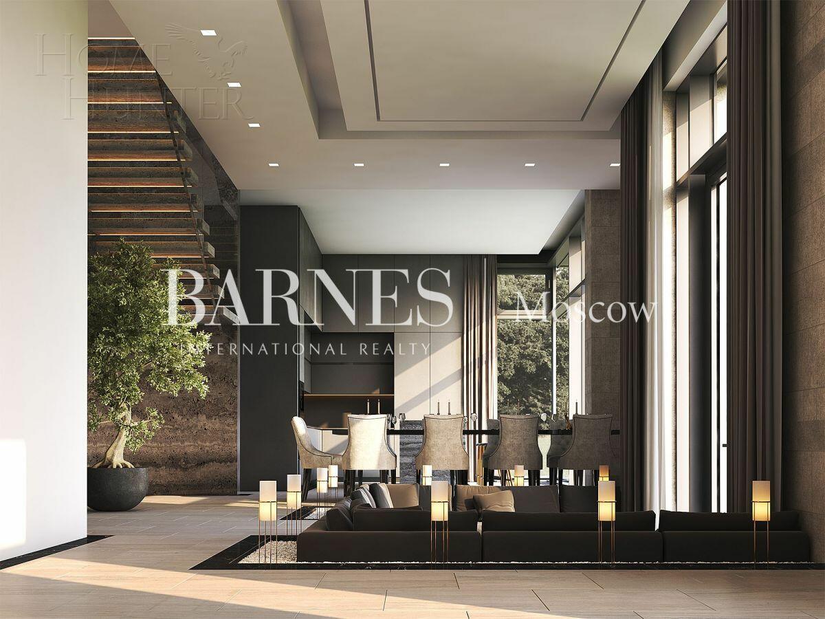 2-этажный коттедж 458 м² с отделкой