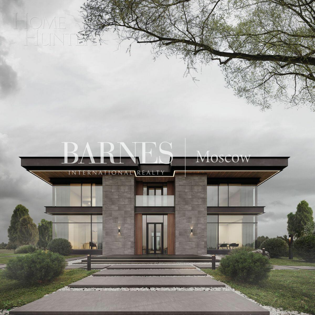 2-этажный коттедж 458 м² с отделкой