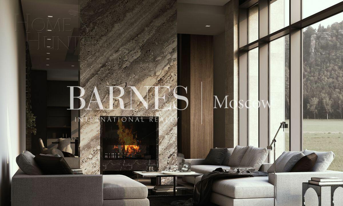 2-этажный коттедж 458 м² с отделкой