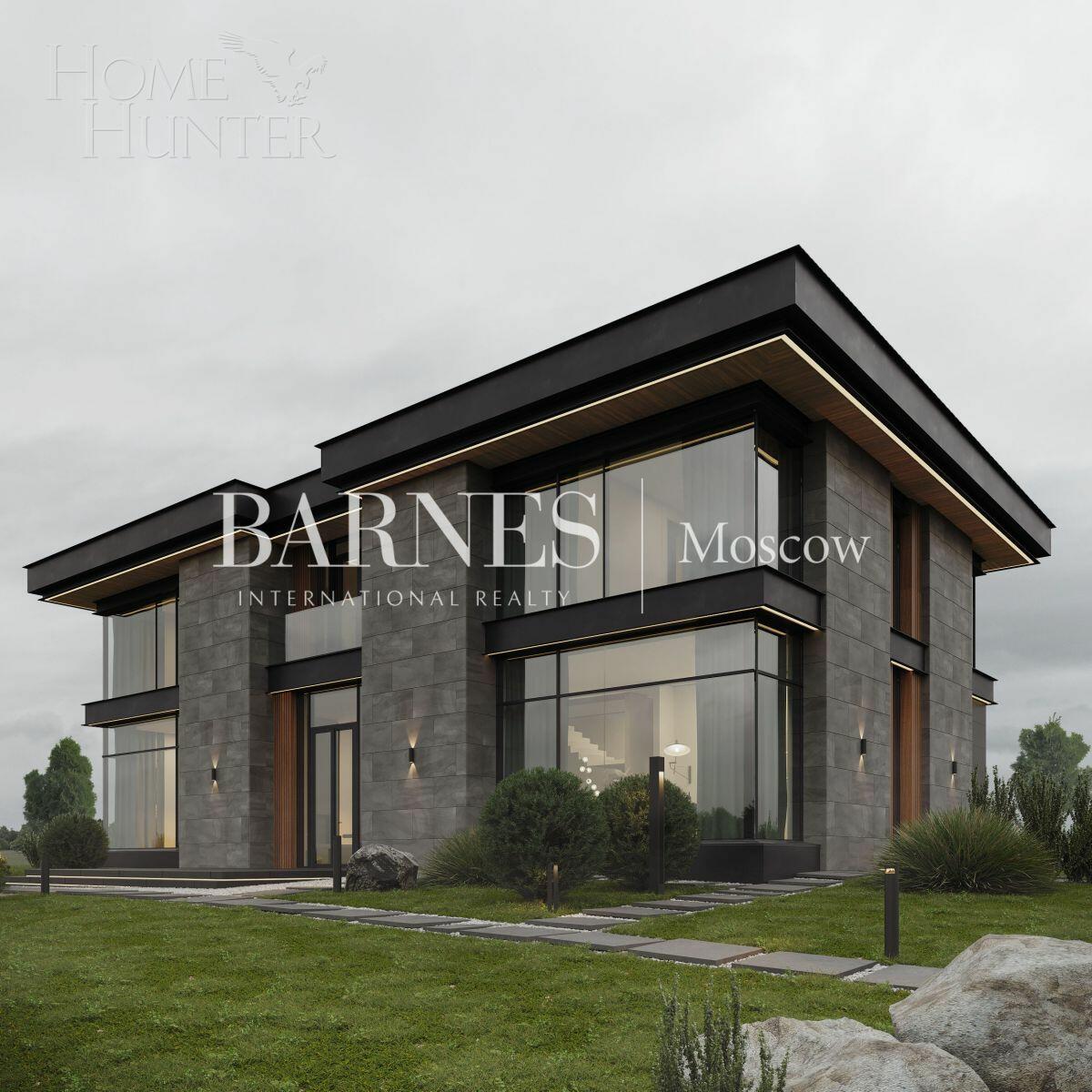 2-этажный коттедж 458 м² с отделкой