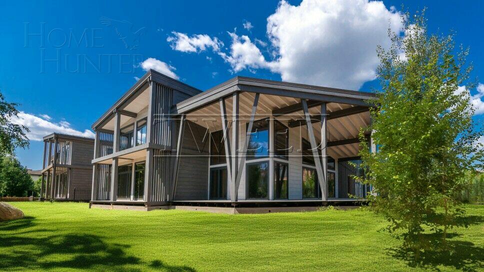 2-этажный коттедж 500 м² без отделки