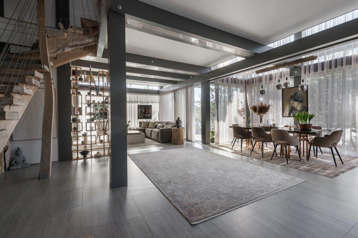 2-этажный коттедж 420 м² с отделкой