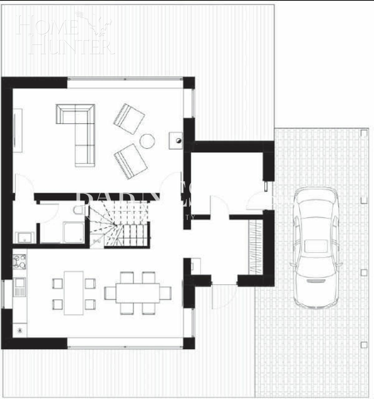 2-этажный коттедж 444 м² с отделкой