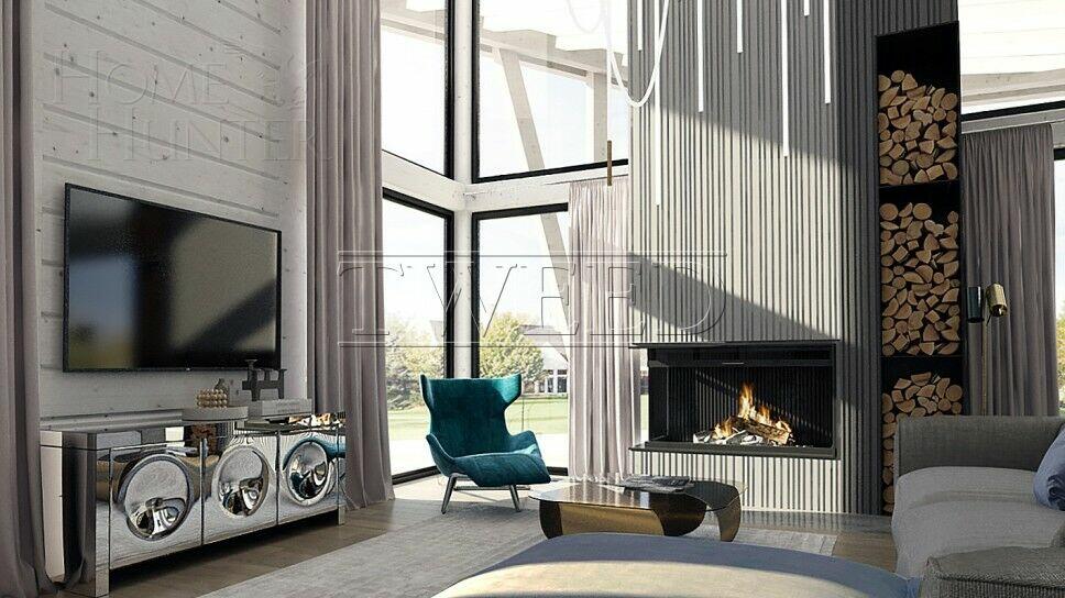 2-этажный коттедж 500 м² с отделкой